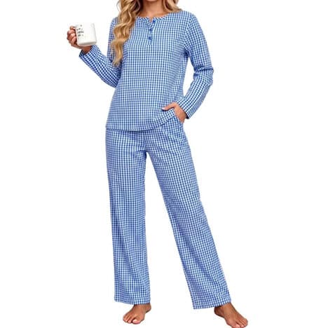 Checkered Sleepwear Sets