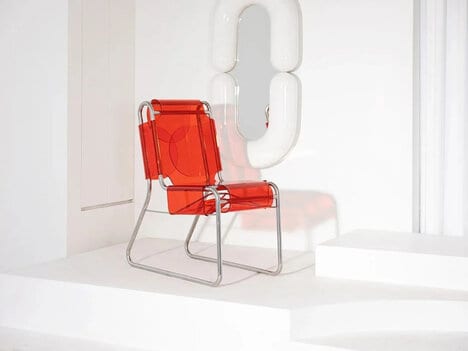 Plush-Looking Acrylic Seating