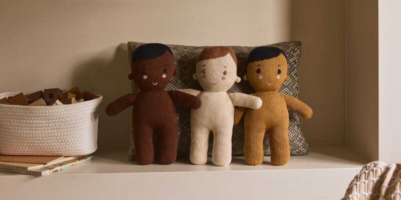 Cotton-Knit Play Dolls Article Thubnail