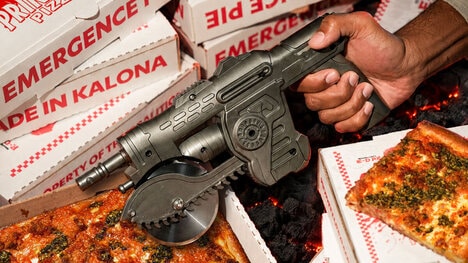 Rifle-Shaped Pizza Wheels