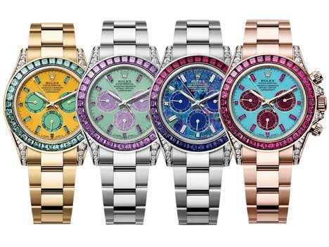 Gem-Set Luxury Chronographs