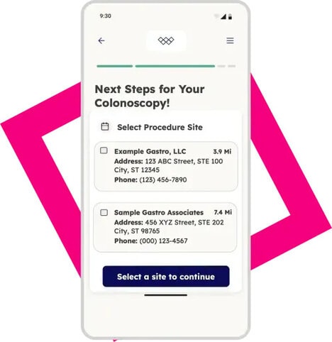 Screening-to-Procedure Navigation