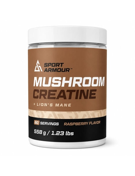 Mushroom-Enhanced Creatine Powders