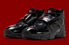 Glossy Football Sneakers