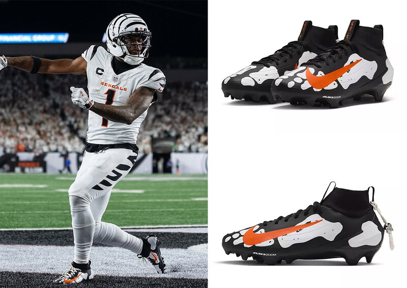 Skeletal Football Cleats