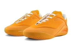Orange Basketball Sneakers