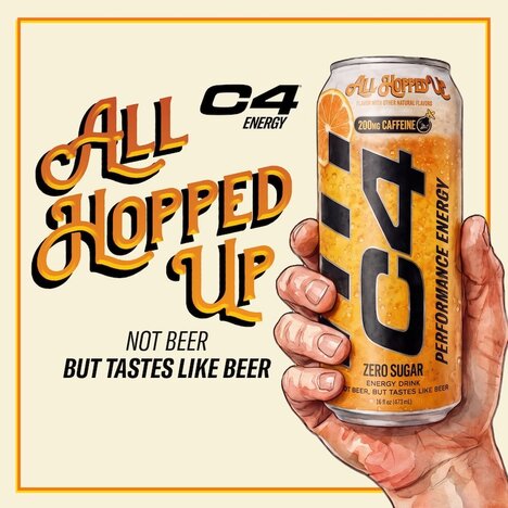 Beer-Inspired Energy Drinks
