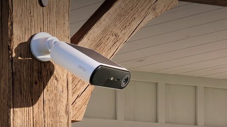 Solar-Charging Security Cameras
