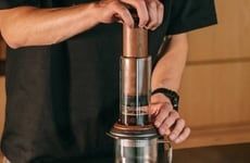 Walnut Premium Press Brewers