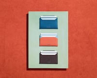 Minimalist Ultrasuede Card Wallets Image 5