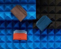 Minimalist Ultrasuede Card Wallets Image 6