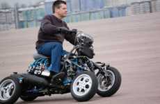 Four-Wheeled Motorcycles
