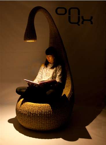 Curling Woven Seating