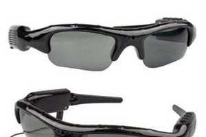 Video Sunglasses: Hammacher Schlemmer Sunglasses Let You Feel Like Bond