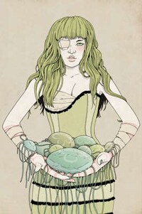 Scary Sorceress Graphics Image 2