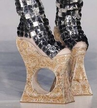 Holey Wedged Heels Image 2