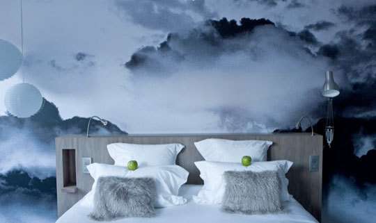 Skyscape Bedroom Walls