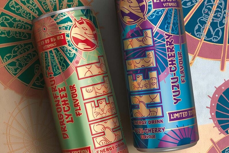 Illustrated Energy Drinks