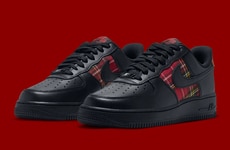 Tartan Panel Sneakers
