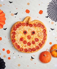 Halloween-Shaped Pizzas Image 1