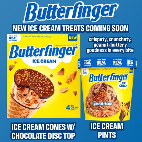 Candy-Topped Ice Creams