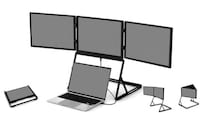 Triple-Screen Laptop Extenders