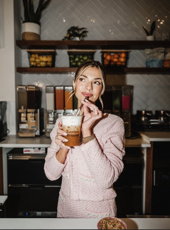 Influencer-Curated Cafe Menus