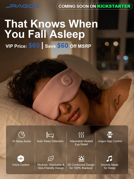 App-Controlled Sleep Masks