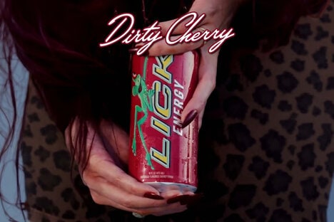 Cherry-Blend Energy Drinks