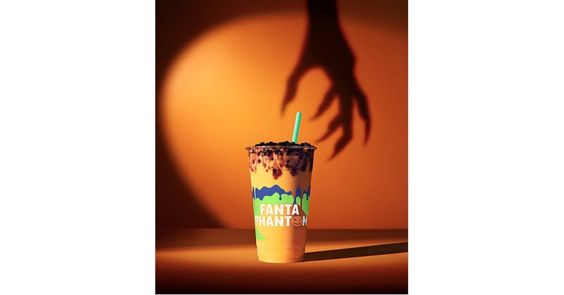 Halloween Boba Smoothies