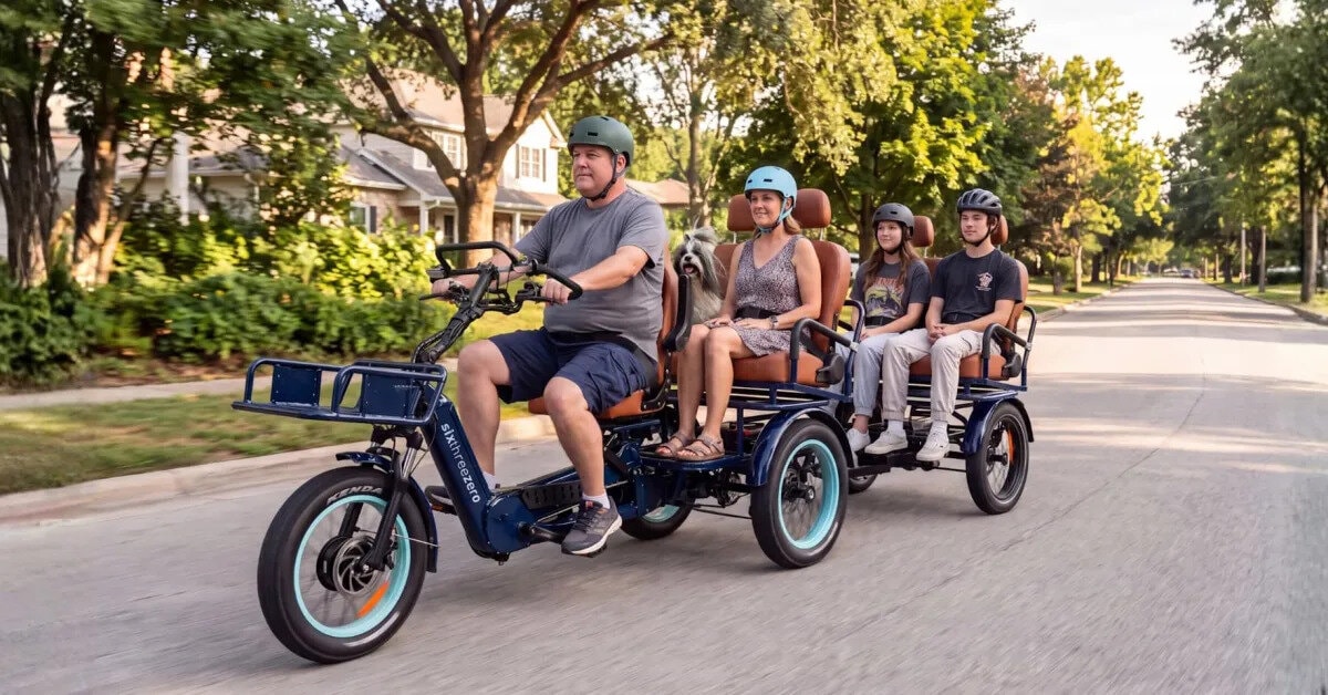 Multi-Passenger Electric Trikes: SixThreeZero Adds 7,296 Wh of Battery ...