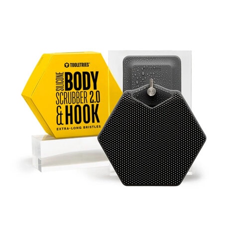 Hook-Equipped Body Scrubbers