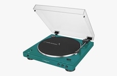Teal Vinyl Record Players