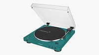 Teal Vinyl Record Players Image 2