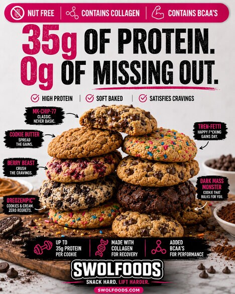 High-Protein Cookie Packs