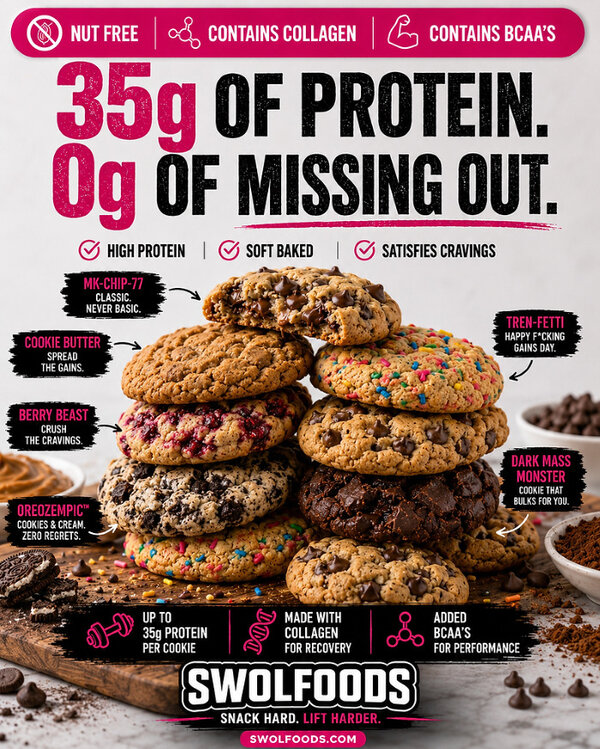 High-Protein Cookie Packs