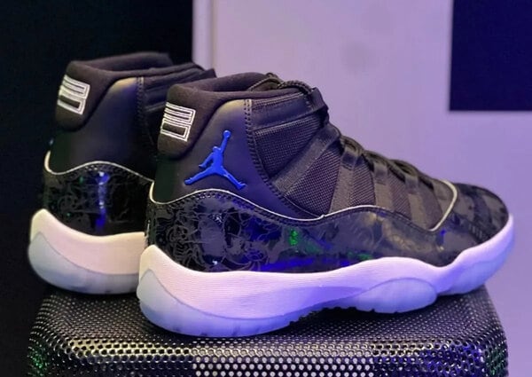 Laser-Etched Basketball Sneakers