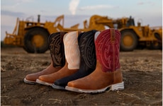 Heel-Stabilizing Work Boots