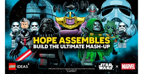Fan-Designed Crossover LEGO Sets