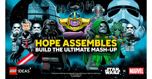Fan-Designed Crossover LEGO Sets