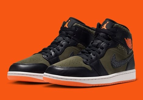 Olive Flight-Jacket Sneakers