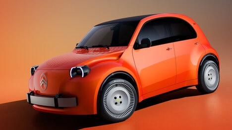 French Retro City Cars