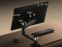 Cable-Hiding Monitor Arms Image 3