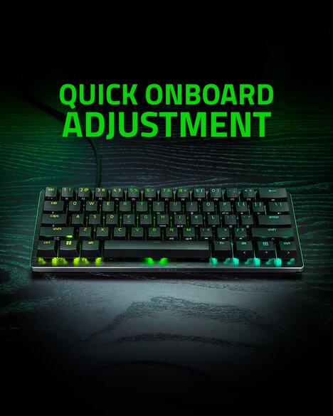 On-Keyboard Gaming Adjustments