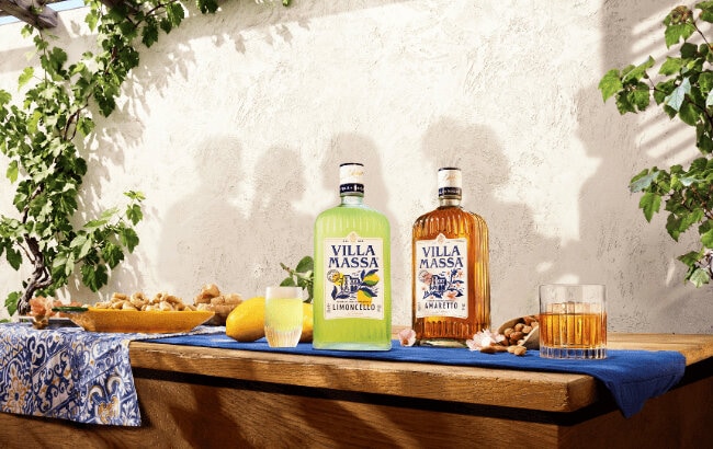 Italian-Inspired Liqueur Bottles