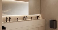 Basin-Integrated Handwashing Fixtures