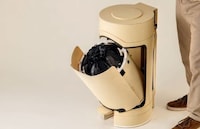 Bag-Changing Trash Cans