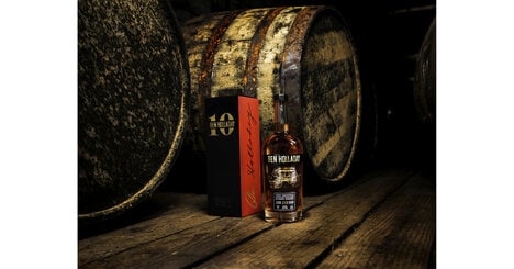 Aged Whiskey Bottles