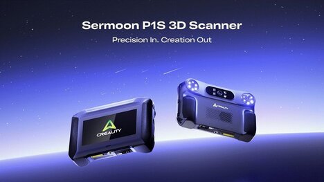 Standalone Handheld 3D Scanners: Creality's Sermoon P1S Processes Scans ...