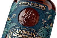Intricately Cut Rum Bottles Image 1